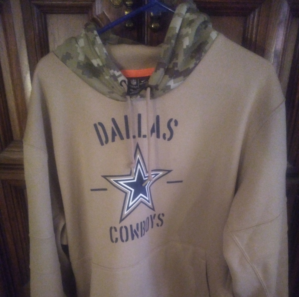 Dallas cowboys salute to arm forces hoodie